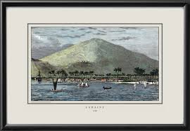 Lahaina, Maui Hawaii 1880 - Restored ...