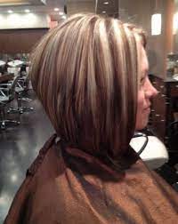 Medium hairstyle of popular for whatever is a trendy, clean, and easy to style. High Low Angled Bob With Highlights Angled Bob Haircuts Askhairstyles