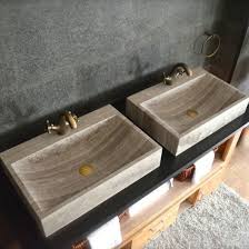 The floor needs to be finished, then toilet and sink needs installed. China Chiseled Rectangular Vessel Sink In Grey Wood Marble China Stone Basin Man Made Stone Basin