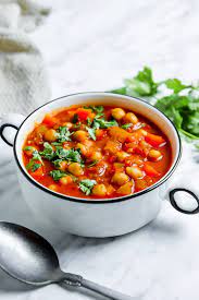 Chickpea and chili soup recipe 20 Minute Moroccan Chickpea Soup Moroccan Spiced Lentil Chickpea Soup Rebel Recipes