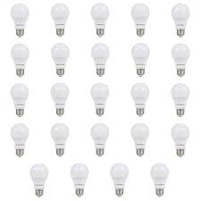 Sylvania 60w Equivalent Soft White A19 Non Dim Led Light Bulb 24 Pack 74765 The Home Depot