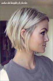 Add a little funkiness to your fine hair with this style at the same time you will get to enjoy a new volume to the hair if styled right. 9 Medium Bob Hairstyles For Fine Hair Undercut Hairstyle