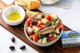 Try it as a side or eat it on its own. Sardines Avocado Cucumber Bocc Avocado Tomato And Capsicum Salad Recipe With Images