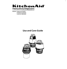 kitchenaid garbage disposal kbds250