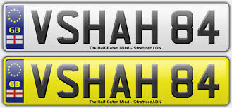 It is also important to note that each purchase order does have a unique purchase order number. Design Your Own Number Plates The Half Eaten Mind S Personalised Registrations