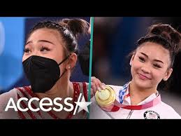 Simone biles, who withdrew from the event to focus on her mental health, cheered from the stands with the rest of the women's gymnastics team as they watched lee and teammate jade carey compete. Fyrze4szc2zq7m