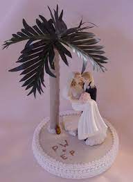 Beach Cake Toppers Wedding Cake Topper Beach Theme Beach Wedding Cake Toppers Beach Theme Wedding Cakes