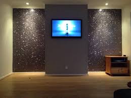 Living Room Dark And Light Gray With Sparkles Glitter Accent Wall Glitter Wall Home Wallpaper