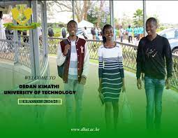 Dedan kimathi university of technology (or dekut) is a public, coeducational technological university in nyeri, kenya. Uzivatel D Kimathi University Na Twitteru This Year Kuccps Official Has Placed 1 966 Students To Pursue Their Degrees Here At Dedan Kimathi University Of Technology Dekut This Is A 98 8 Uptake Of The