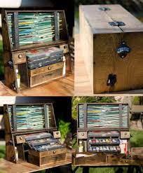 Art Box I Made To Hold All My Paints And Junk Box Art Art Supplies Storage Art Storage