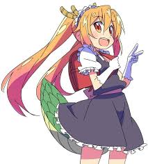 An office worker employs a kindhearted dragon to serve as her maid, and enters a world of comic i enjoyed a lot, very good character development. Pin By Asamin On No Maid Dragon Miss Kobayashi S Dragon Maid Dragons Maid Cute Anime Character