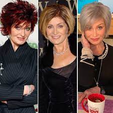 Sharon osbourne is well known for her short, trendy hairstyles and red/mahogany hair color. Sharon Osbourne S Haircuts And Hair Colors Red Blonde And More