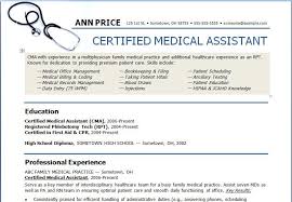medical assistant resume examples