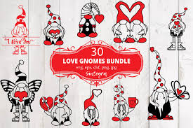 Download 30 Valentine Love Gnome Svg Bundle Crella