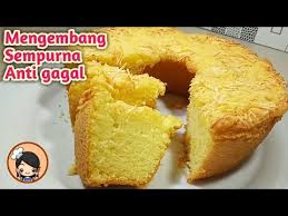 3 sendok makan tepung serba guna. Resep Bolu Tape Super Lembut Anti Gagal Youtube