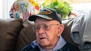 Memorial Day: World War II veteran finds his light after 100 years