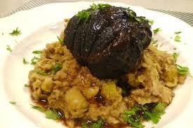 Geschmorte Kalbsbackchen Von Headchef Chefkoch Rezept Lebensmittel Essen Essen Essen Und Trinken