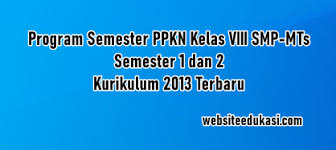 Rpp ppkn smp kelas 7, 8, 9 kurikulum 2013 revisi 2017 ini bisa anda gunakan untuk referensi dalam penyusunan perangkat pembelajaran ppkn (pendidikan pancasila dan kewarganegaraan). Promes Pkn Kelas 8 Kurikulum 2013 Tahun 2021 2022