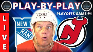 NHL PLAYOFFS GAME PLAY BY PLAY: RANGERS VS DEVILS