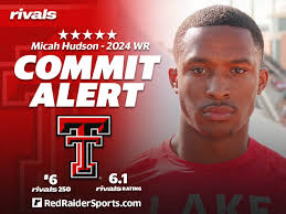 Texas Tech makes major splash, lands five-star Micah Hudson
