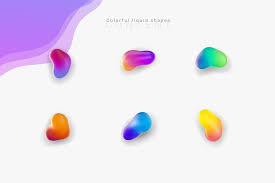 Abbiamo esaminato migliaia di software e sappiamo la risposta! Colorful Liquid Shapes On Behance