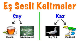 Es Sesli Kelimeler