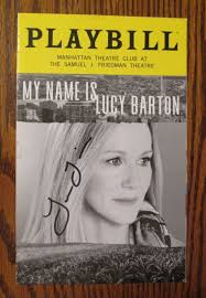 RARE LAURA LINNEY AUTO SIGNED PLAYBILL COVER MY NAME IS LUCY BARTON