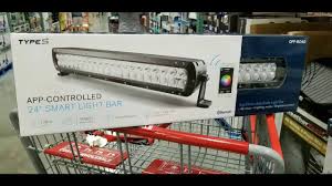 Costco Type S 24 Smart Led Offroad Light Bar 119 Youtube