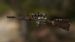 M14 By Eprdox 3d Model Badass Guns Post Apocalyptic Zombie Apocalypse Gear