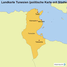 Auf weltkarte.com finden sie eine vielfalt von links zu kostenlosen online weltkarten, landkarten und stadtplänen aus aller welt. Landkarte Tunesien Politische Karte Mit Stadten Von Landerkarte Landkarte Fur Tunesien