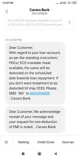 Check 24x7 helpline number for loan, cards and other financial products of canara bank. Canara Bank On Twitter Hi Sanjay All Term Loans In Respect Of Retail Agriculture And Msme And Cash Credit Overdraft Which Are Standard Assets Are Eligible To Avail The Benefits Under The Package