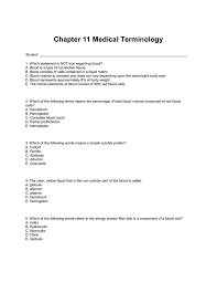 All content on this website, including dictionary, thesaurus, literature, geography, and other reference data is for informational purposes only. Chapter 11 Medical Terminology