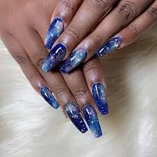 Burgundy nails have become the symbol of winter. 50 Stunning Blue Nail Designs For A Bold And Beautiful Look In 2021