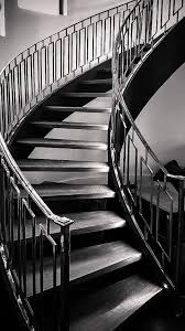 Modern Curved Staircase And Wrought Iron Railing Wrought Iron Stair Railing Staircase Handrail Wrought Iron Stairs