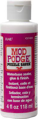 How to mod podge a puzzle. Mod Podge Puzzle Saver 4 Ounce Cs11223 4 Oz 4 Fl Oz Buy Online In Angola At Angola Desertcart Com Productid 10301069