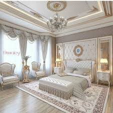 A luxury bedroom should not only exude elegance, but create an inviting ambiance. Luxury Bedroom Cream And White Beautiful Chandelier Luxury Bedroom Master Luxury Master Bedroom Design Master Bedroom Interior Design