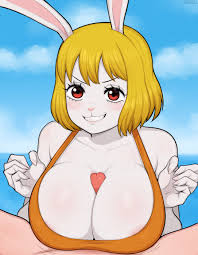 Rule 34 - Afrobull Blonde Hair Bunny Girl Carrot (one Piece) Huge Breasts  One Piece Outside Red Eyes Titjob | 9305906