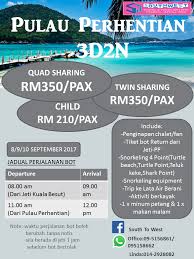 There are 6 ways to get from perlis to pulau perhentian by bus, ferry, train, plane or shuttle. Pulau Perhentian Latest Kak Ti Southwest Travel Tours Sdn Bhd