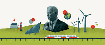 Bipartisan infrastructure talks collide with democrats' goal to tax the rich. Biden Climate Plan Carbon Emission Cuts New Jobs Lots Of Questions