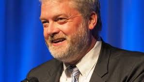 East Wenatchee City Councilmember Matthew Hepner opens the the Washington  State Democrats' Grand Apple Gala Banquet