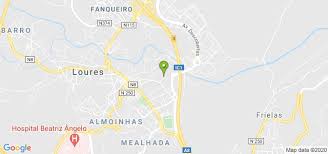 Map of loures area hotels: Policia Municipal De Loures Emlista