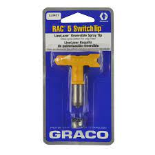 Graco Rac V Linelazer Spray Tip For Airless Paint Sprayer Yellow Airless Spray 71 39