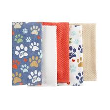 2020 popular 1 trends in home & garden, home improvement, beauty & health, automobiles & motorcycles with household kitchen towel and 1. The Big One Dog Paw Kitchen Towel 5 Pk