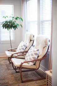 10 Times The Ikea Poang Chair Looked Definitively Chic Ikea Poang Chair Ikea Living Room Home