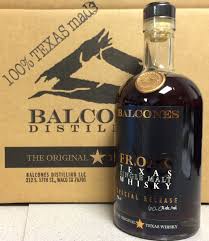Balcones Froak French Oak Whiskey Whisky American Whiskey