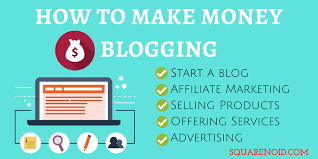 Image result for blogging  for money