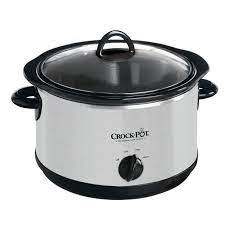 Crock Pot The Original Slow Cooker 5 Quart Stainless Steel Scr500 Sp Walmart Com