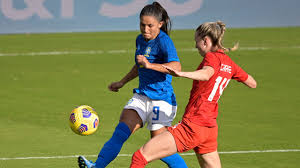 Se tem um adversário que tem marcado a trajetória de pia sundhage no comando da seleção feminina, este é o canadá. Canadian Women S National Team Exits Shebelieves Cup With Loss To Brazil Sportsnet Ca
