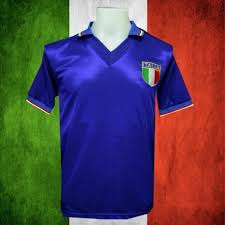 Camisa lotto palermo italia na embalagem raríssima. Camisa Retro Da Italia Paolo Rossi Camisas De Clubes Futebol Retro Com