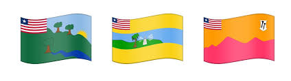 Union flag and northern ireland flag) in the coastal areas of antrim and county down. Twitter à¤ªà¤° Emojipedia Liberian County Flags Inspired By Cgpgrey And Bradyharan Https T Co Yeb5vzsttx